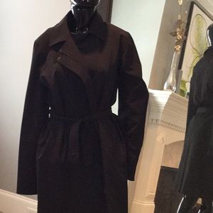 MaxMara black trench coat